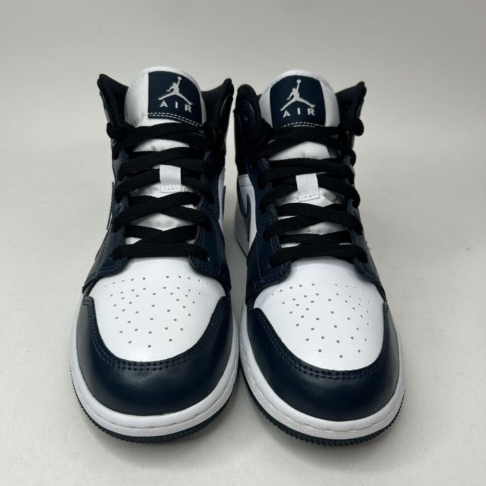 Nike Shoes Air Jordan 1 Mid Retro GS “Armory Navy” 2023 - Picture 2 of 8